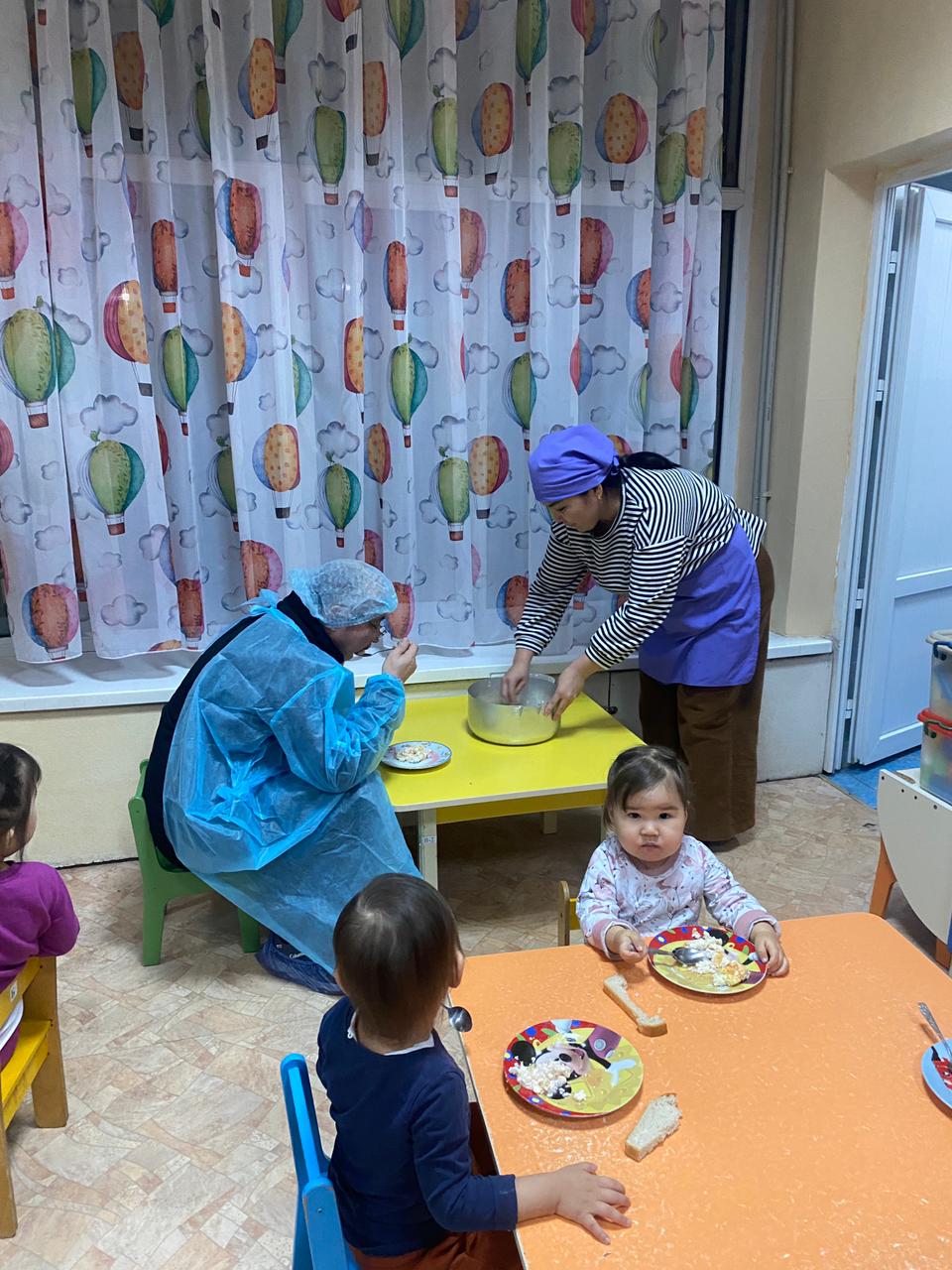 Ата-аналардың дайын тағам өнімдеріне қатысу сәті .